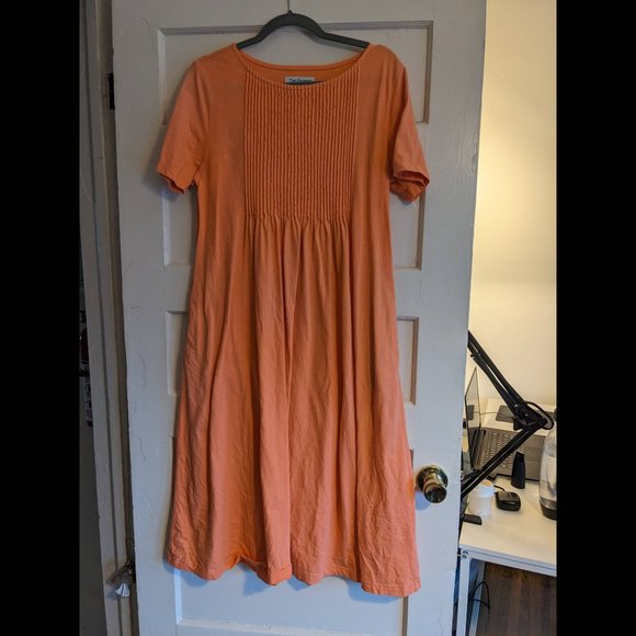 peach summer dress - Picture 1 of 4
